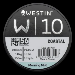 W10 13 Braid Coastal 0.08Mm 150M 5.8Kg, Fiskesene Multifilament