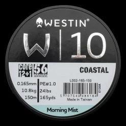 W10 13 Braid Coastal 0.165Mm 150M 10.8Kg, Fiskesene Multifilament