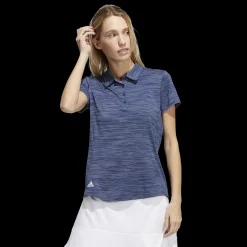 W Spacedye Short Sleeve Polo, Golftroye Dame