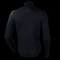 Warm Wool Polo Zip, Ulltroye, Herre